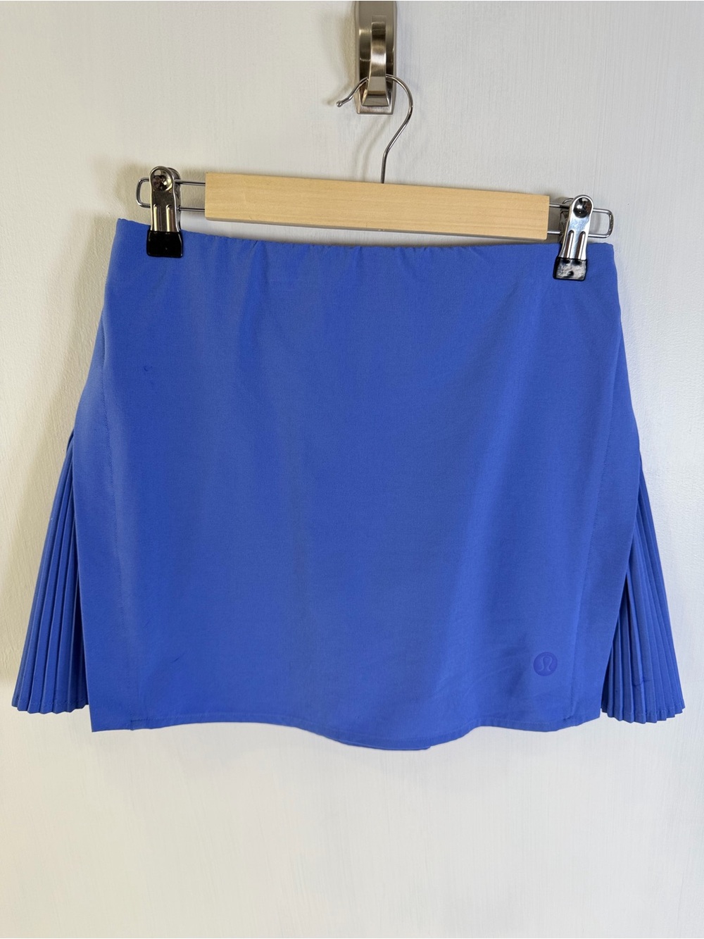Lululemon Women’s Wild Indigo Peek Pleat High-Rise Tennis Skirt Sz 4
